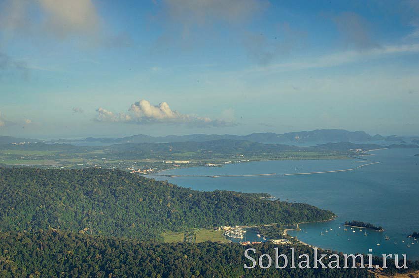 канатная дорога на острове Лангкави, Langkawi Cable Car, Sky Bridge