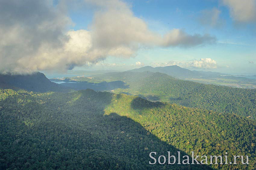 канатная дорога на острове Лангкави, Langkawi Cable Car, Sky Bridge