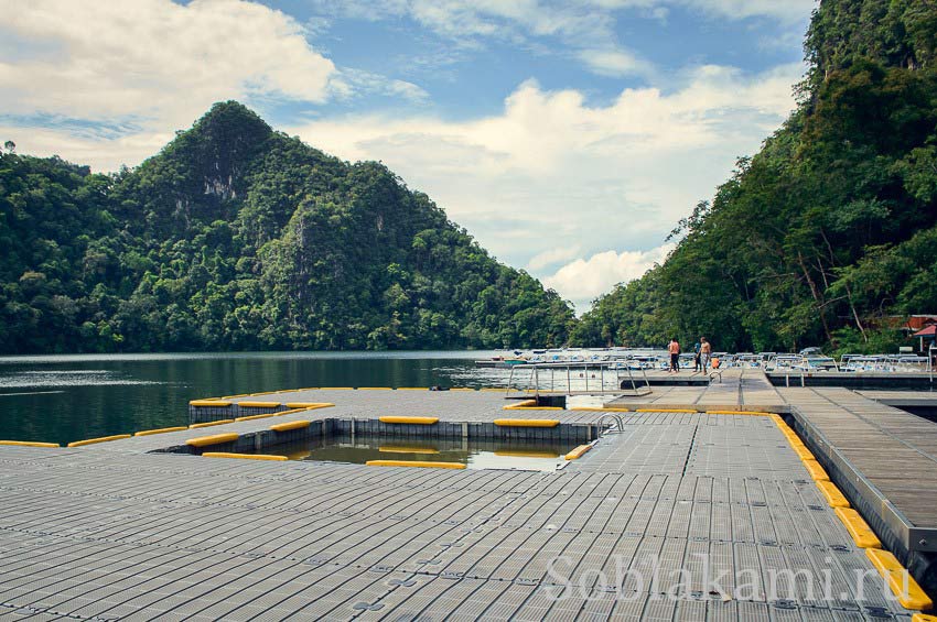 Озеро беременной девы, южные острова, Лангкави, Малайзия