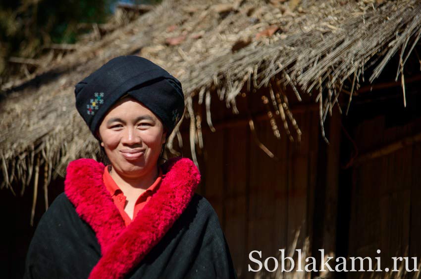 женщина из племени Яо, Чианграй, Таиланд
