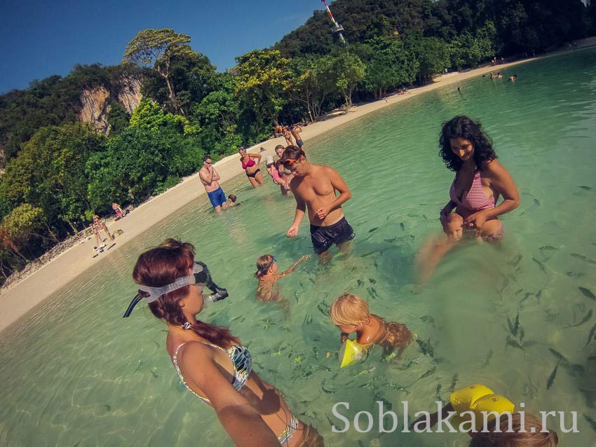 Hong and Paradise islands, Krabi, острова Хонг и Парадайз в Краби