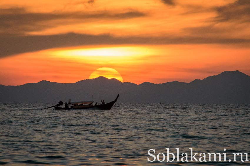 Все пляжи Краби  - Ao Nang Beach