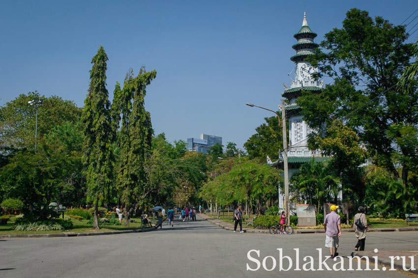 парк Люмпини в Бангкоке,Таиланд (Lumphini park Bangkok)