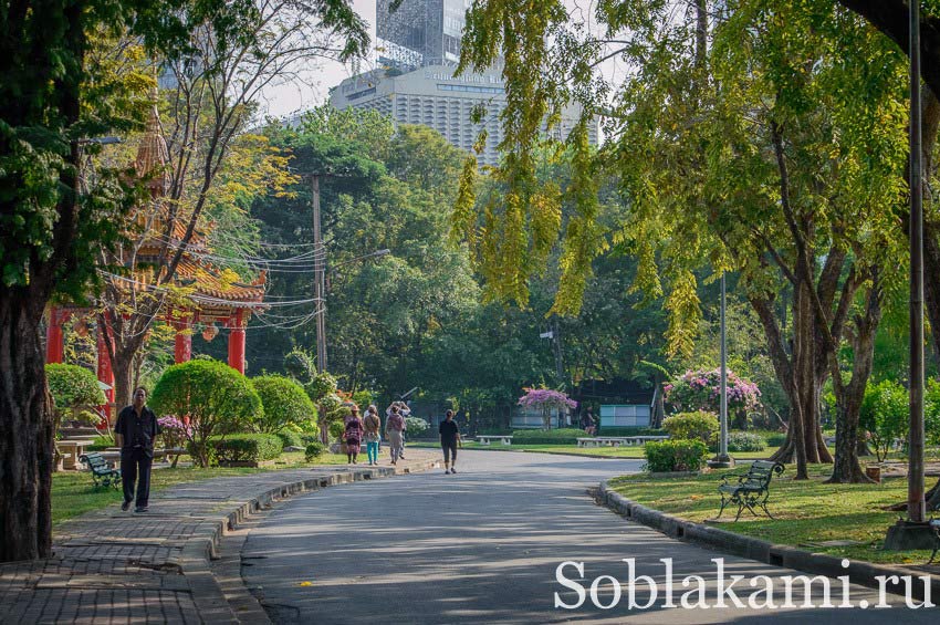 парк Люмпини в Бангкоке,Таиланд (Lumphini park Bangkok)