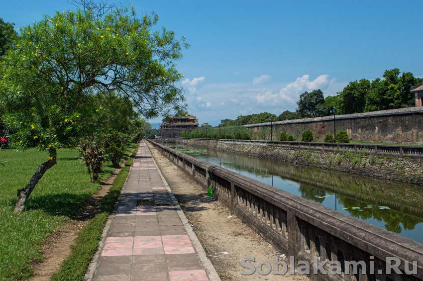 Хюэ, Вьетнам, Hue, королевская цитадель, крепость, Ароматная река